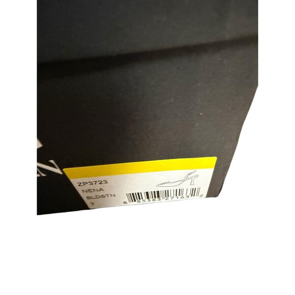 Zac Posen Nena Maroon Red Pointed Toe Stiletto Heel Slingback Pumps Size 7 - Picture 11 of 11